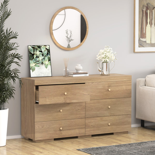 Ebern Designs Holle 6 - Drawer Dresser & Reviews | Wayfair